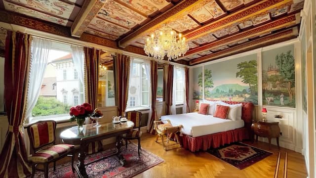 阿爾奇米斯特布拉格城堡套房飯店-豪華客房-9