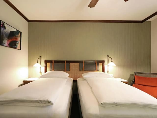 法蘭克福機場蘭根美居飯店-高級客房, 2 張單人床-8