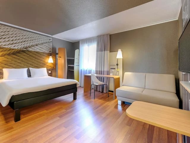 ibis Berlin Mitte-家庭房, 1 张双人床和 1 张沙发床-3