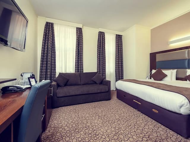 Mercure London Paddington-行政客房, 1 张特大床和 1 张沙发床-5