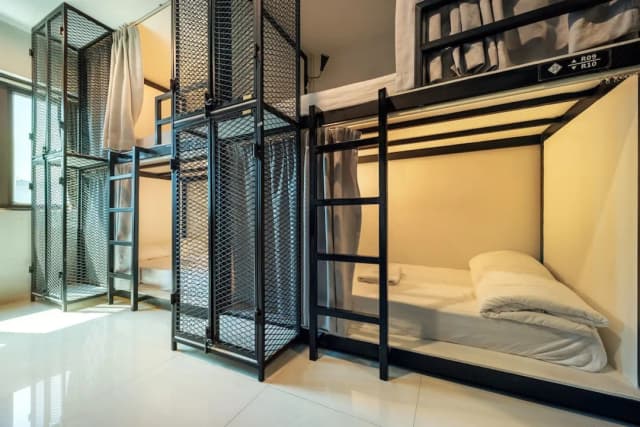 Sloth Hostel Don Mueang-12 Bed in Female Dormitory Shared Bathroom-5