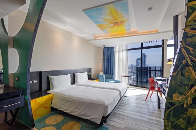 Siam@Siam Design Hotel Pattaya-Deluxe Ocean View 2 Singles-2