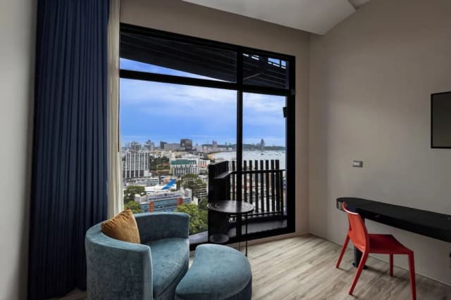 Siam@Siam Design Hotel Pattaya-Deluxe Ocean View 2 Singles-4