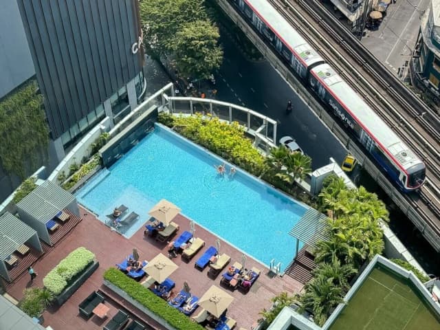 曼谷麗笙世嘉酒店-豪華客房, 泳池景-1