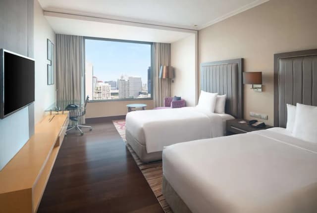 曼谷麗笙世嘉酒店-豪華客房, 泳池景-3