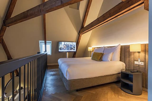 阿姆斯特丹佩斯塔納河畔酒店-高級套房, 1 張特大雙人床 (Clock Tower)-4