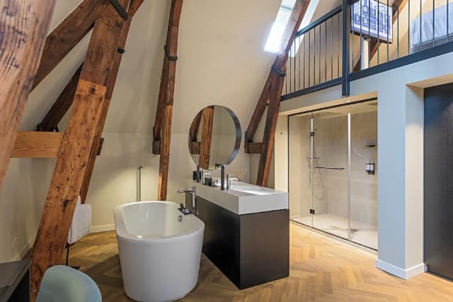 阿姆斯特丹佩斯塔納河畔酒店-高級套房, 1 張特大雙人床 (Clock Tower)-6