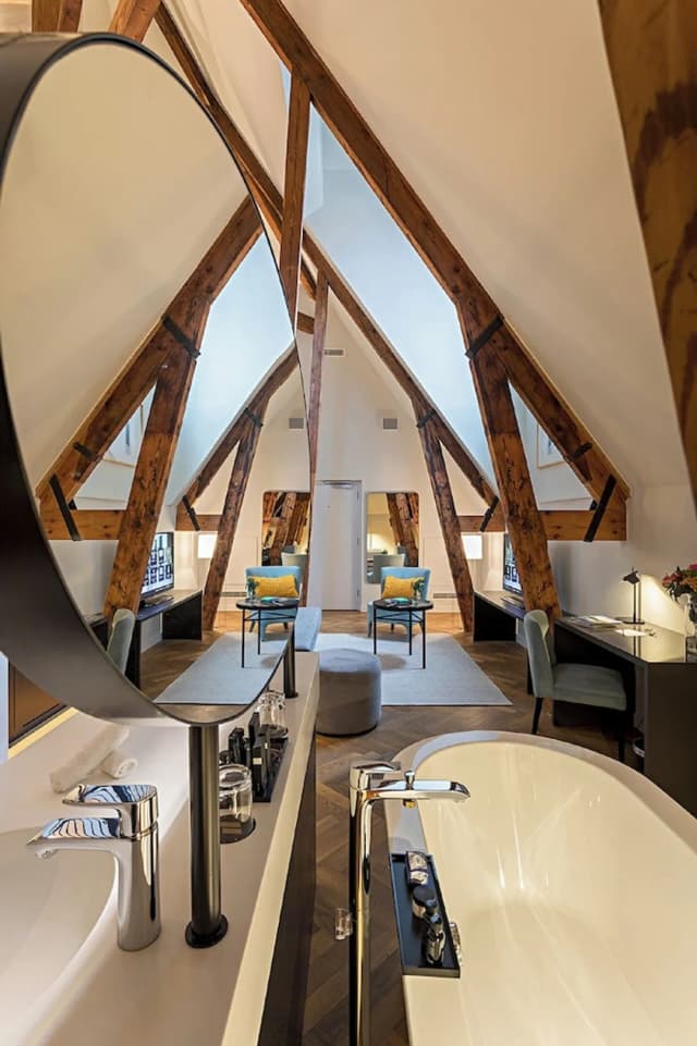 阿姆斯特丹佩斯塔納河畔酒店-高級套房, 1 張特大雙人床 (Clock Tower)-5