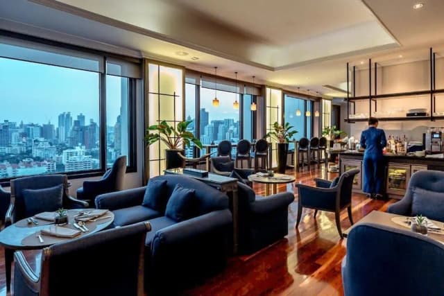 曼谷中庭大美居酒店-行政套房, 1 張特大雙人床 (Business Lounge Access)-2