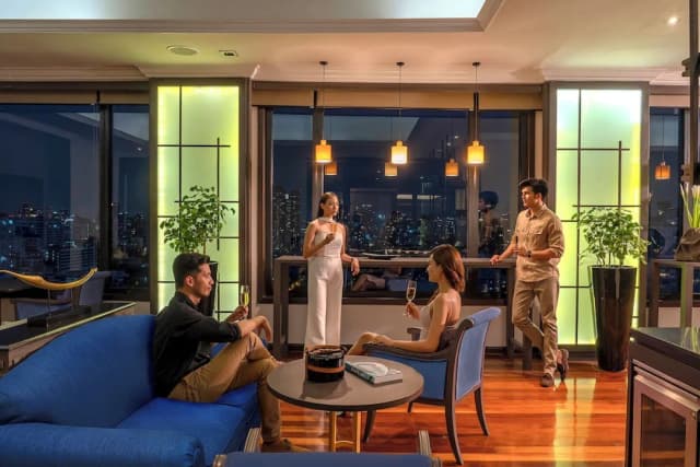 曼谷中庭大美居酒店-行政套房, 1 張特大雙人床 (Business Lounge Access)-11