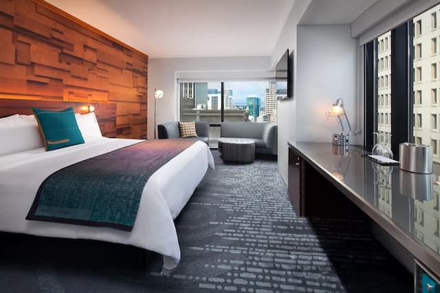 W Seattle-华丽客房, 1 张特大床 (Hearing Accessible)-2
