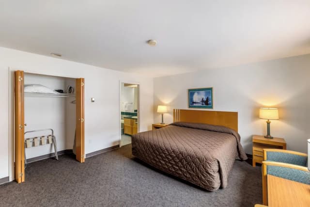 清風灣酒店-特級雙人房單人入住, 1 張特大雙人床, 按摩浴缸, 附屬樓-4