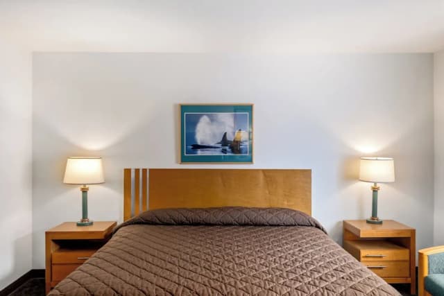 清風灣酒店-特級雙人房單人入住, 1 張特大雙人床, 按摩浴缸, 附屬樓-2