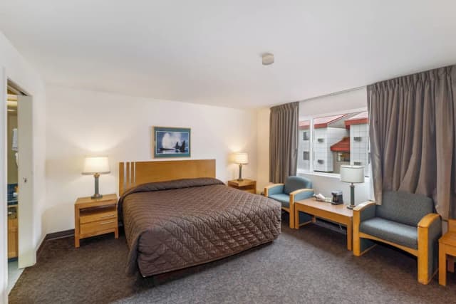 清風灣酒店-特級雙人房單人入住, 1 張特大雙人床, 按摩浴缸, 附屬樓-5