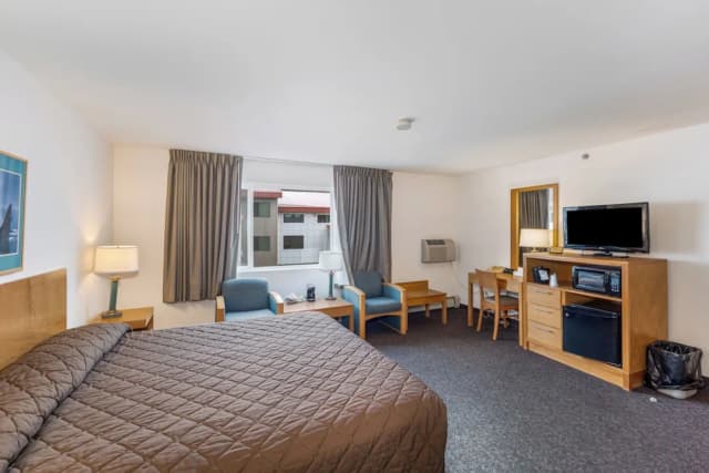 清風灣酒店-特級雙人房單人入住, 1 張特大雙人床, 按摩浴缸, 附屬樓-3