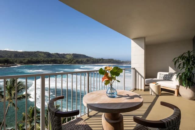 The Ritz-Carlton O‘ahu, Turtle Bay-Suite, 1 King Bed, Oceanfront (Mobility/Hearing Access, Roll in Shower)-5