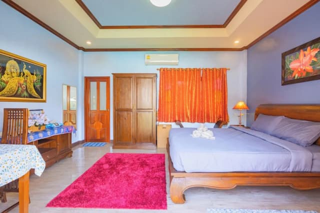 반크루카이홈스테이-룸, 수영장 전망-11