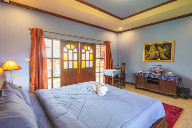 반크루카이홈스테이-룸, 수영장 전망-2