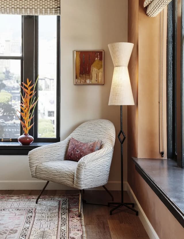 다운타운 로스앤젤레스 프로퍼 호텔, 어 멤버 오브 디자인 호텔스-프리미어 스위트, 킹사이즈침대 1개, 코너-3