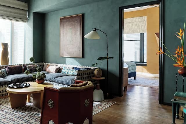 다운타운 로스앤젤레스 프로퍼 호텔, 어 멤버 오브 디자인 호텔스-프리미어 스위트, 킹사이즈침대 1개, 코너-8