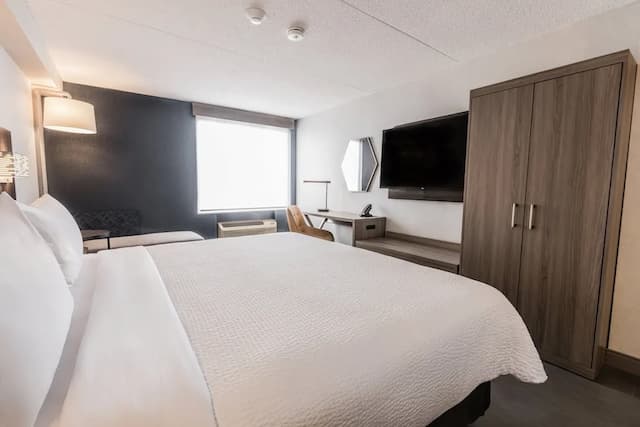 多倫多北約克智選假日酒店 (IHG 旗下酒店)-標準客房, 1 張特大雙人床-4