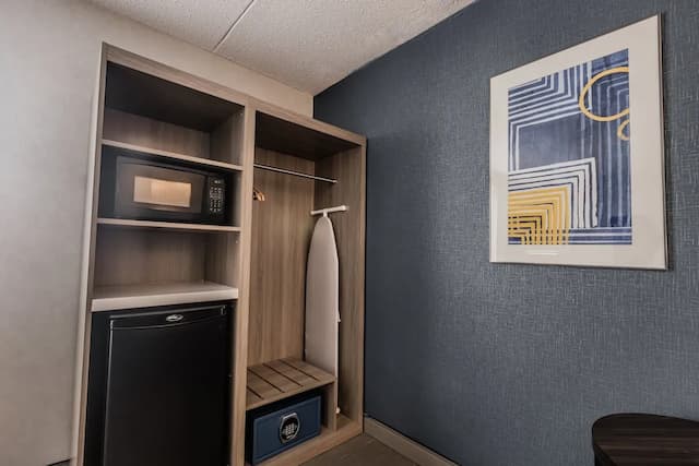 多倫多北約克智選假日酒店 (IHG 旗下酒店)-標準客房, 1 張加大雙人床, 淋浴間轉位設施, 非吸煙房 (Transfer Shower)-6