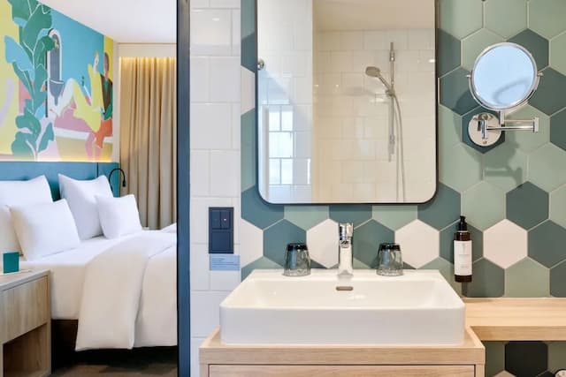 스파크 바이 힐튼 비엔나 메세 프라터-룸, 킹사이즈침대 1개-2