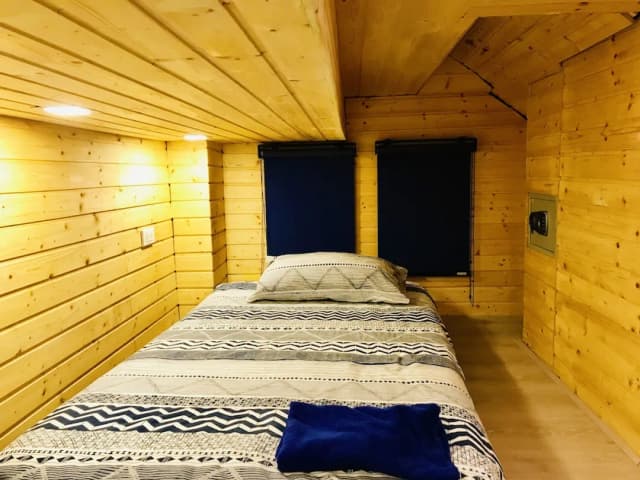 藍色小屋艾里時尚男同志波斯特飯店-Blu Cabin Shared Twin (Shared Bathroom)-3