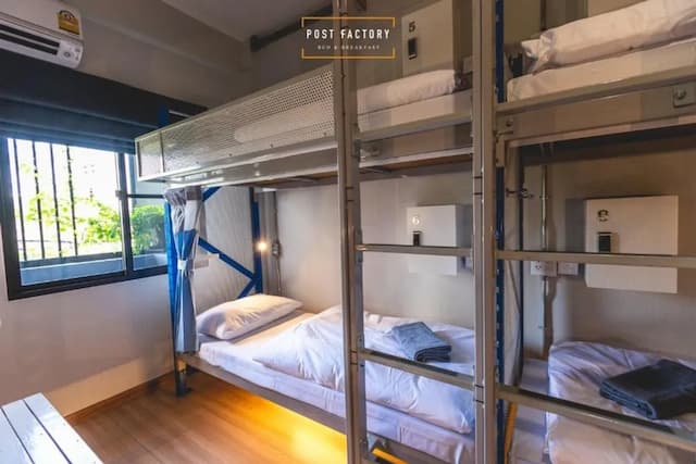 Post Factory Bed & Breakfast Sathorn Hostel - Adults Only-2 Bed in 10-Bed Dormitory Room-1