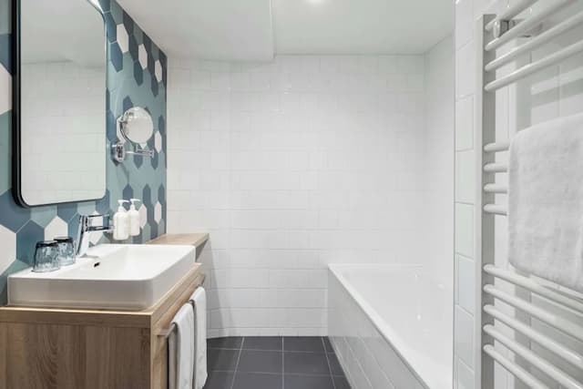 스파크 바이 힐튼 비엔나 메세 프라터-룸, 킹사이즈침대 1개 및 소파베드-12