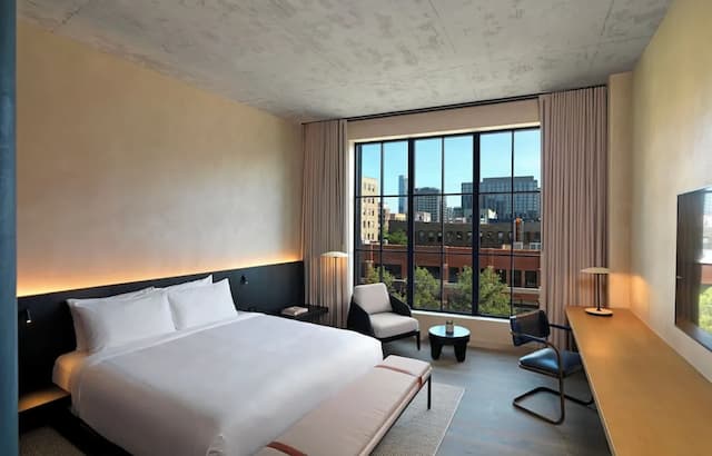 노부 호텔 시카고-디럭스룸, 킹사이즈침대 1개, 시내 전망-1