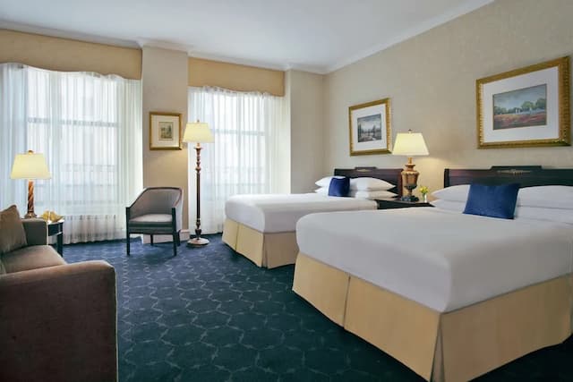 더 드레이크-룸, 퀸사이즈침대 2개-4