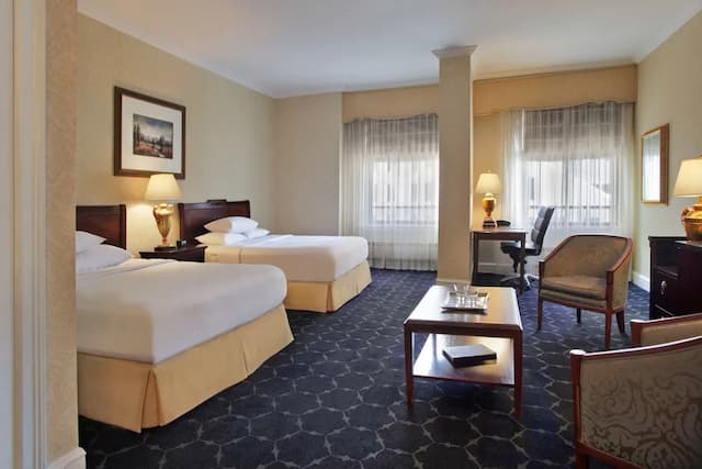 더 드레이크-룸, 퀸사이즈침대 2개-1