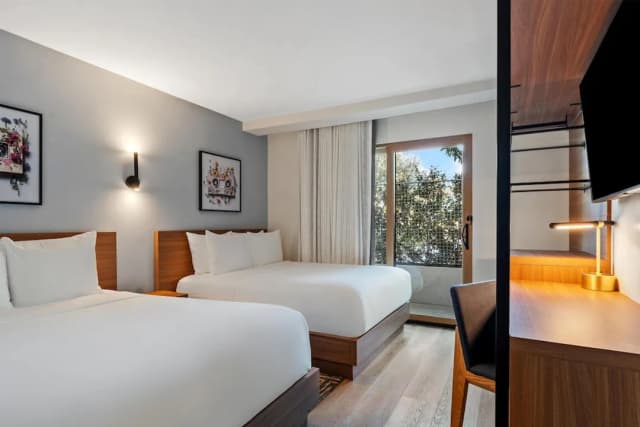 Lüm Hotel-客房, 2 張標準雙人床, 庭院, 地面層-4