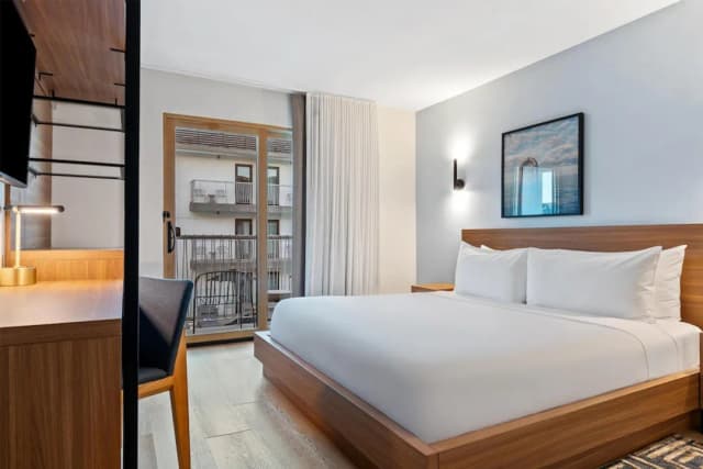 Lüm Hotel-客房, 1 張特大雙人床, 庭院, 地面層-3