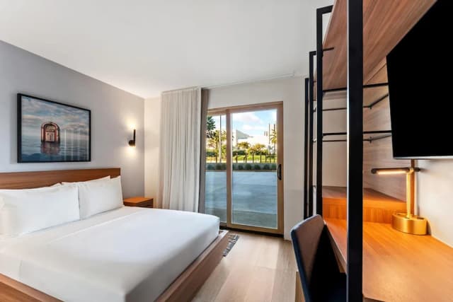 Lüm Hotel-客房, 1 張特大雙人床, 庭院, 地面層-5