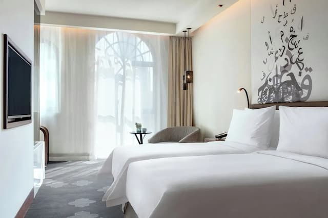 傳承飯店 - 傲途格精選飯店-豪華客房, 2 張單人床 (View)-5