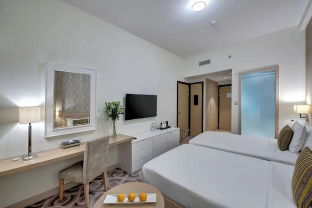 메트로폴리탄 호텔 두바이-Deluxe Room - Complimentary Shuttle Bus to Beach & Mall of the Emirates-13