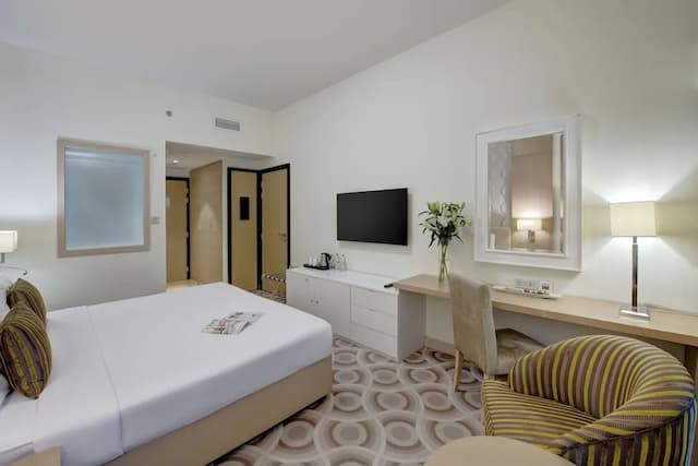 메트로폴리탄 호텔 두바이-Deluxe Room - Complimentary Shuttle Bus to Beach & Mall of the Emirates-11