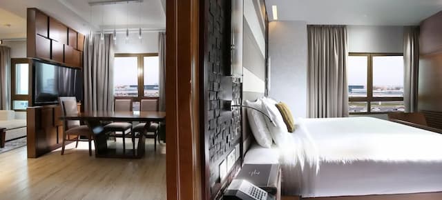 메트로폴리탄 호텔 두바이-Deluxe Suite - Complimentary Shuttle Bus to Beach & Mall of the Emirates-17