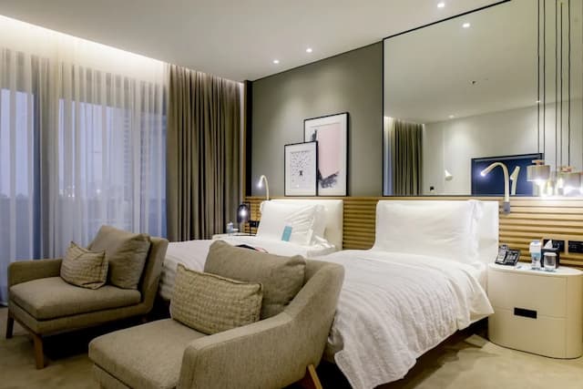 르 로얄 메르디앙 비치 리조트 &스파-로열룸, 더블침대 1개, 타워-2