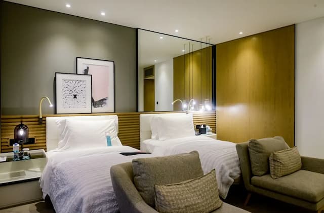 르 로얄 메르디앙 비치 리조트 &스파-로열룸, 더블침대 1개, 타워-4