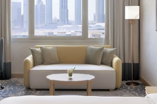 Swissôtel Al Murooj Dubai-Swiss, 尊荣客房, 1 张特大床-6