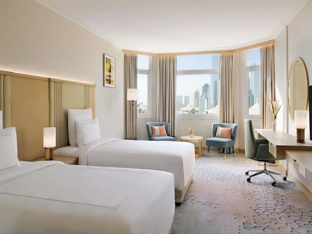 Swissôtel Al Murooj Dubai-Swiss, 行政双床房, 2 张单人床-6