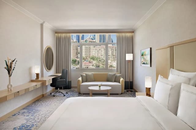 Swissôtel Al Murooj Dubai-华丽客房, 1 张特大床-4