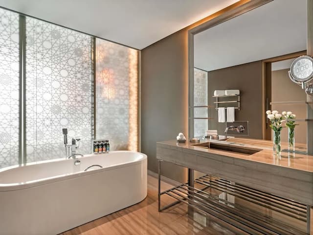 杜拜 JBR 里克瑟斯頂級飯店-豪華客房, 1 張特大雙人床-5