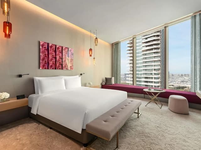 杜拜 JBR 里克瑟斯頂級飯店-豪華客房, 1 張特大雙人床-1