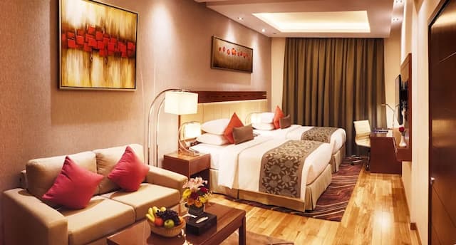Rose Park Hotel Al Barsha-Deluxe Twin Room-2