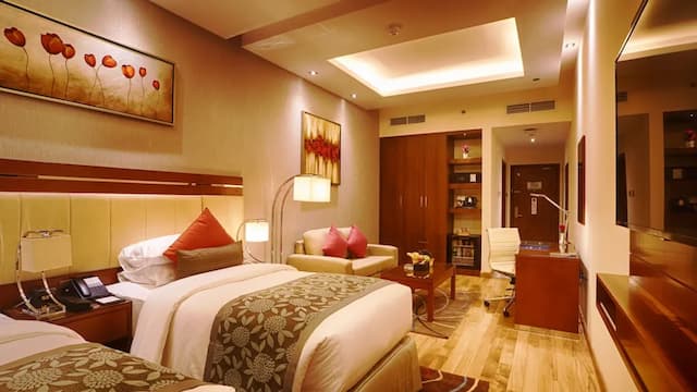 Rose Park Hotel Al Barsha-Deluxe King Room-3