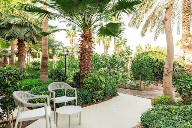 Le Meridien Dubai Hotel & Conference Centre-华丽客房, 1 张大床, 花园景观-6